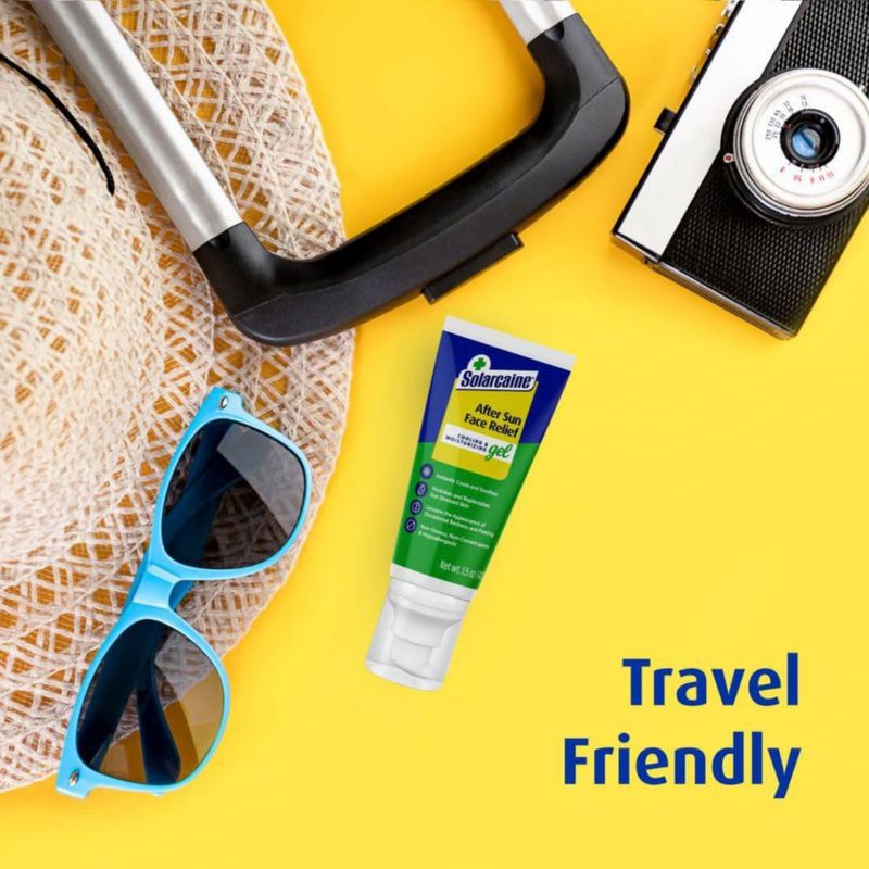 Gel Facial After Sun Solarcaine Refrescante e Hidratante 45 ml