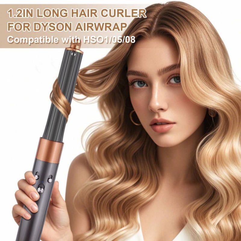 Accesorio de pelo largo de 30 mm/12 cm para Dyson Airwrap