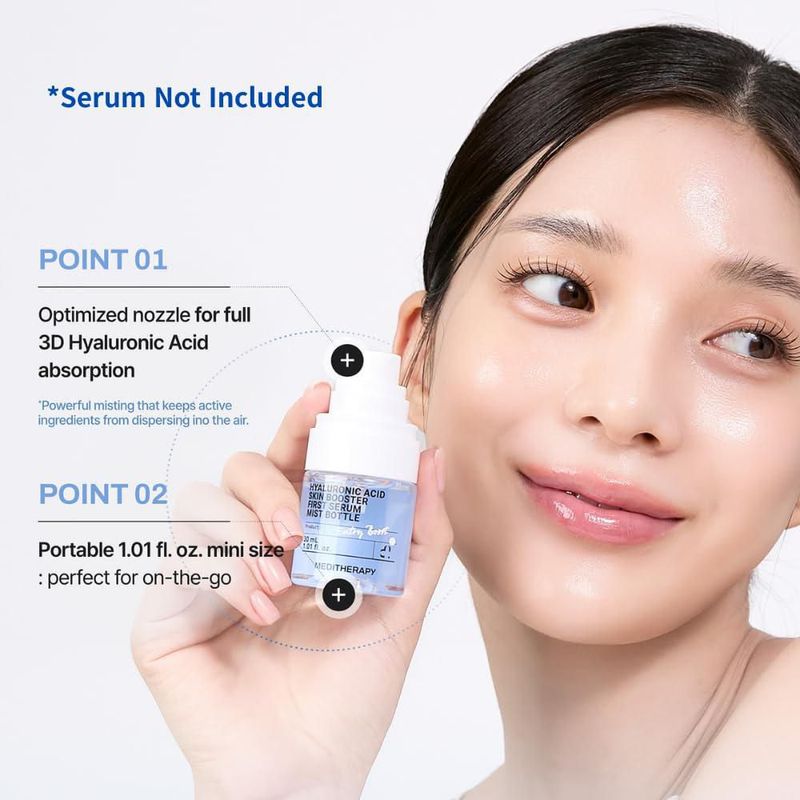 Botella pulverizadora rellenable MEDITHERAPY de 30 ml (sérum no incluido)