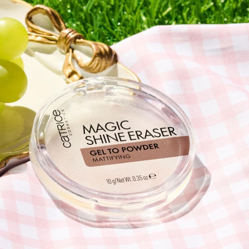 Gel a polvo Shine Eraser Catrice acabado mate mágico