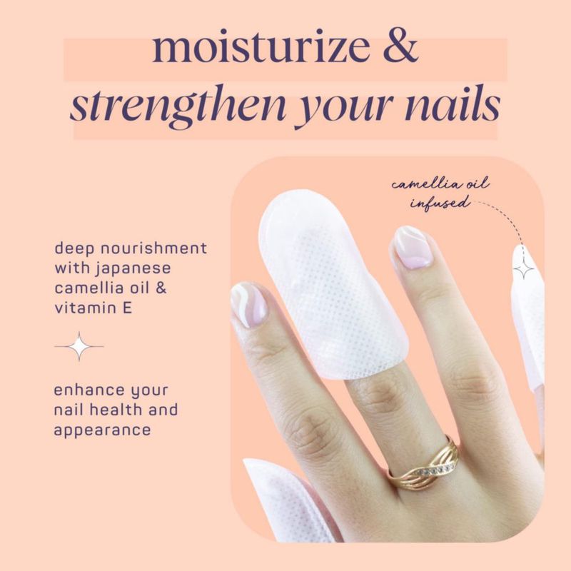 Envoltura para cutículas de uñas SpaLife con aceite de camelia japonesa y vitamina E
