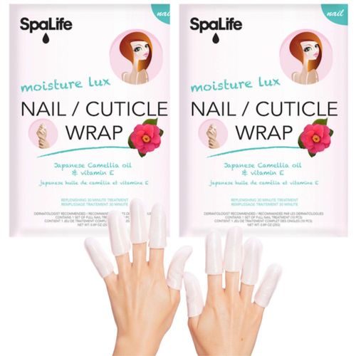 Envoltura para cutículas de uñas SpaLife con aceite de camelia japonesa y vitamina E