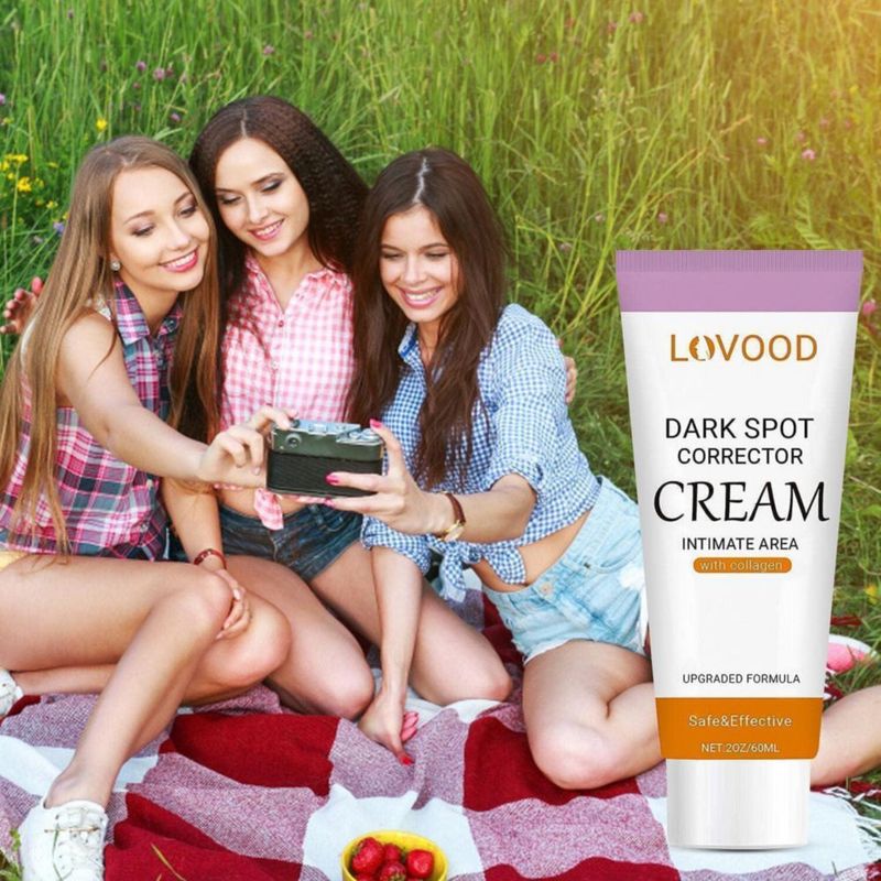 Crema correctora de manchas oscuras LOVOOD para la piel de las axilas y el cuello