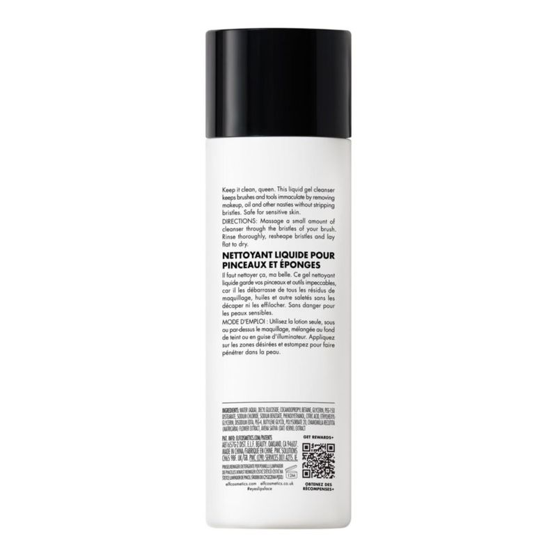 Limpiador de brochas y esponjas e.l.f. Clean Queen Liquid 120 ml