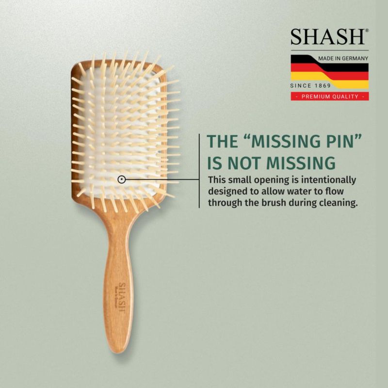 Paddle Hair Brush SHASH Large para cabello grueso y rizado