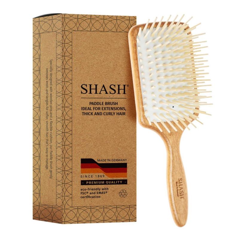 Paddle Hair Brush SHASH Large para cabello grueso y rizado