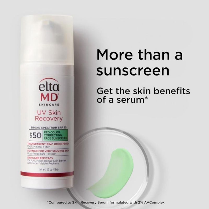 Protector solar EltaMD UV Skin Recovery Face SPF 50 50 ml 2 unidades