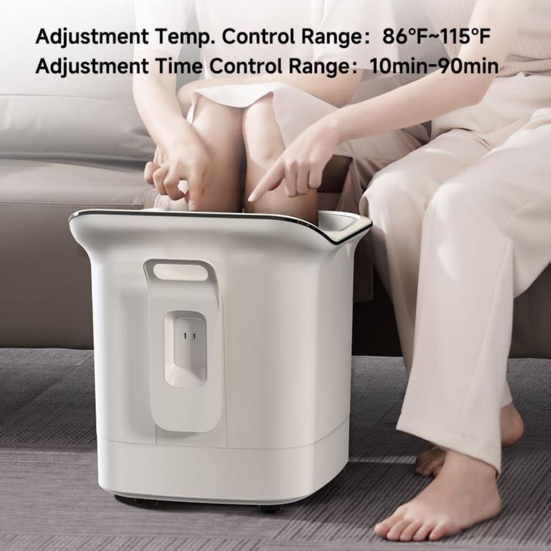 Spa para pies eléctrico Beici de 33 cm con masaje shiatsu 110 V