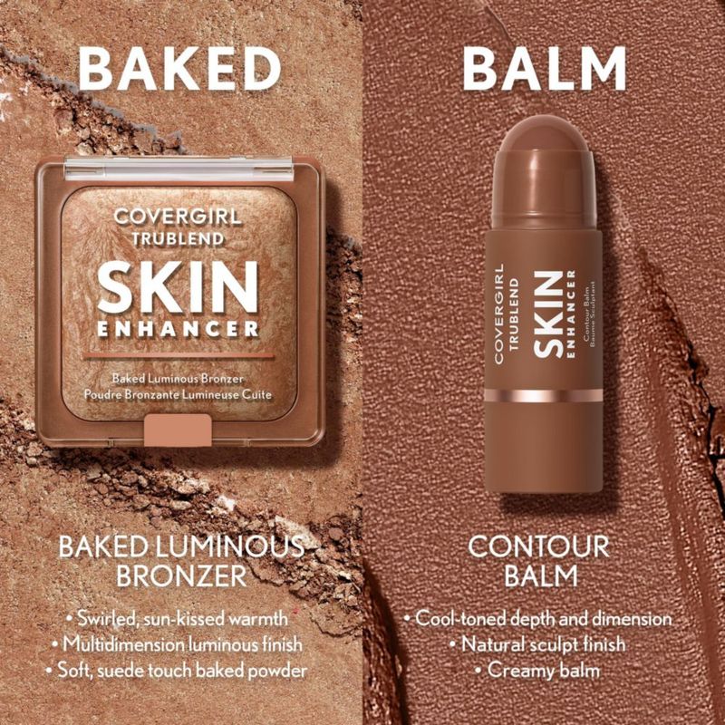 Bronzer COVERGIRL TruBlend Skin Enhancer Baked 320 Caramel