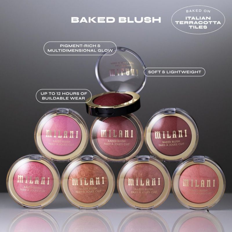 Blush Milani Baked Blush Rose d'Oro para mejillas sin crueldad