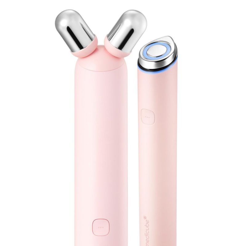Set de dispositivos Face Roller medicube Mini Booster Pro Plus color rosa