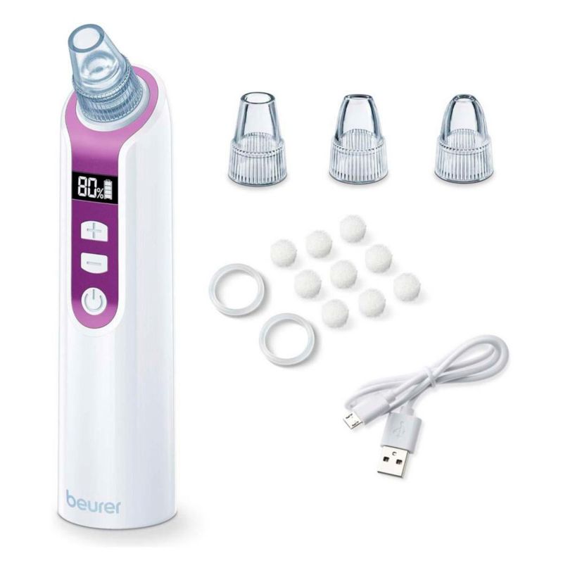 Succionador de Espinillas FC41 con Limpieza Profunda del Rostro, Recargable y Accesorios Incluidos