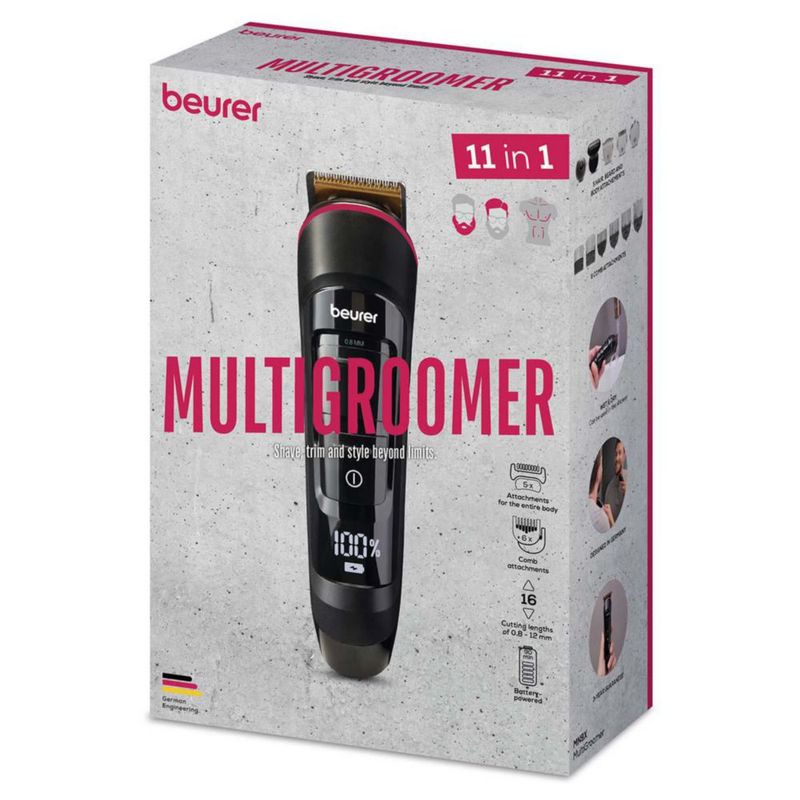 Multigroomer MN9X para uso en todo en cuerpo
