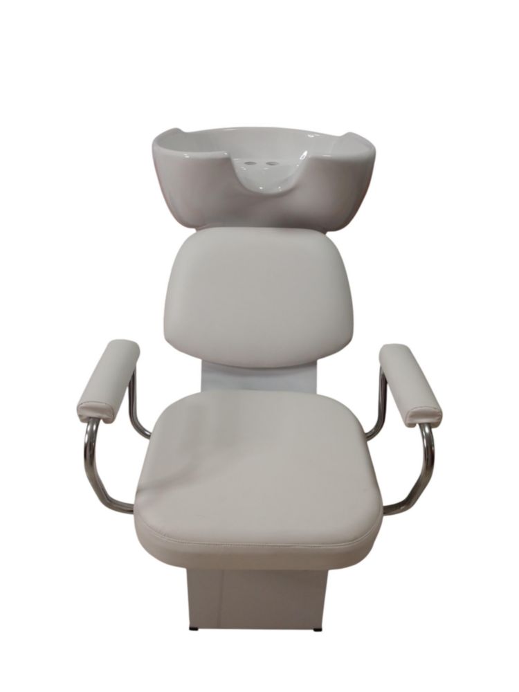 Lavacabezas con tarja de porcelana TLS de estilo minimalista y ligero, ideal para salones