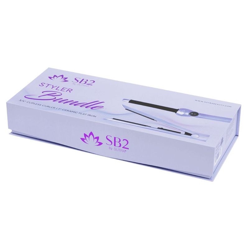 Kit Styler Sutra Beauty Plancha Cerámica y Ferro 3/4 para Rizos y Alaciado