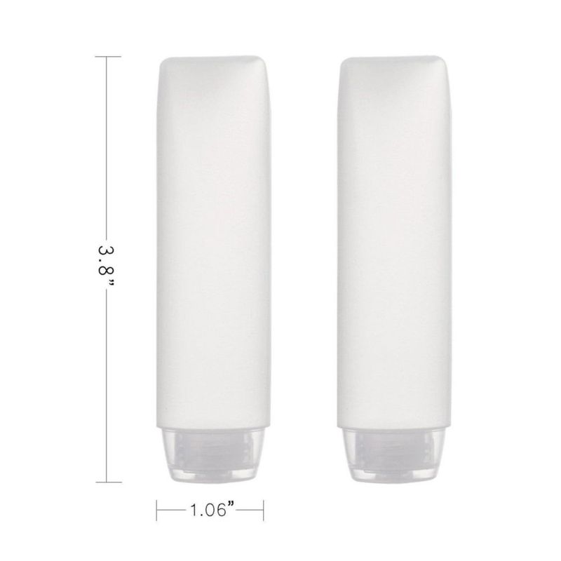 OTO Botellas de viaje 6 piezas de 30 ml plástico aprobadas por TSA