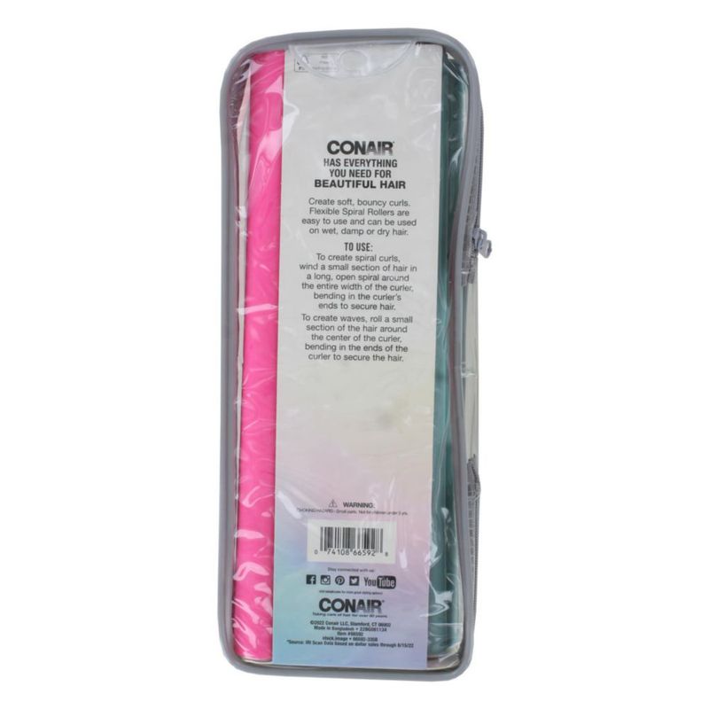 Rulos espirales Conair de 12 piezas sin calor