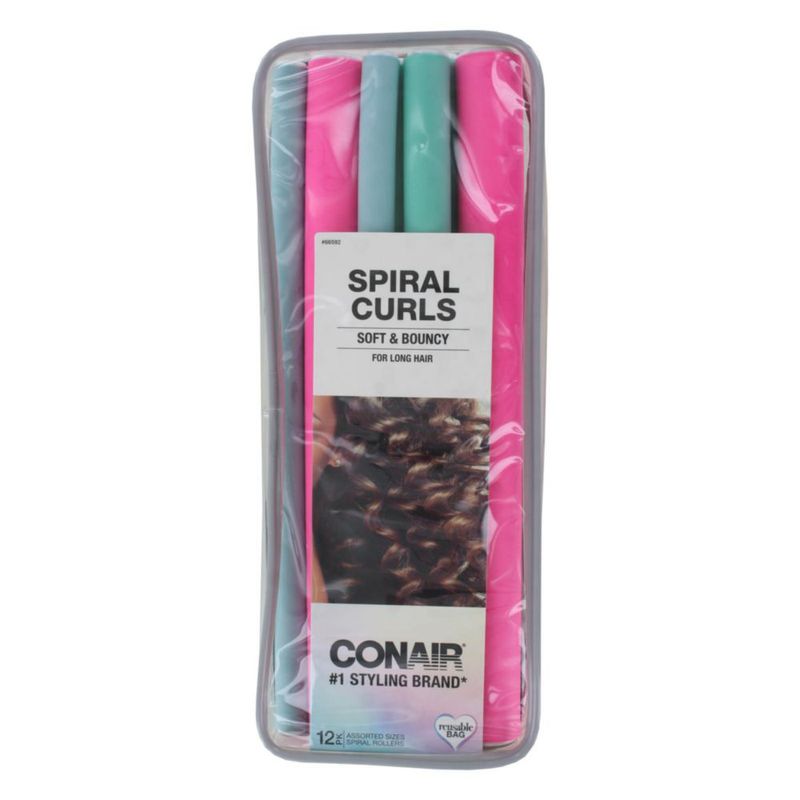 Rulos espirales Conair de 12 piezas sin calor