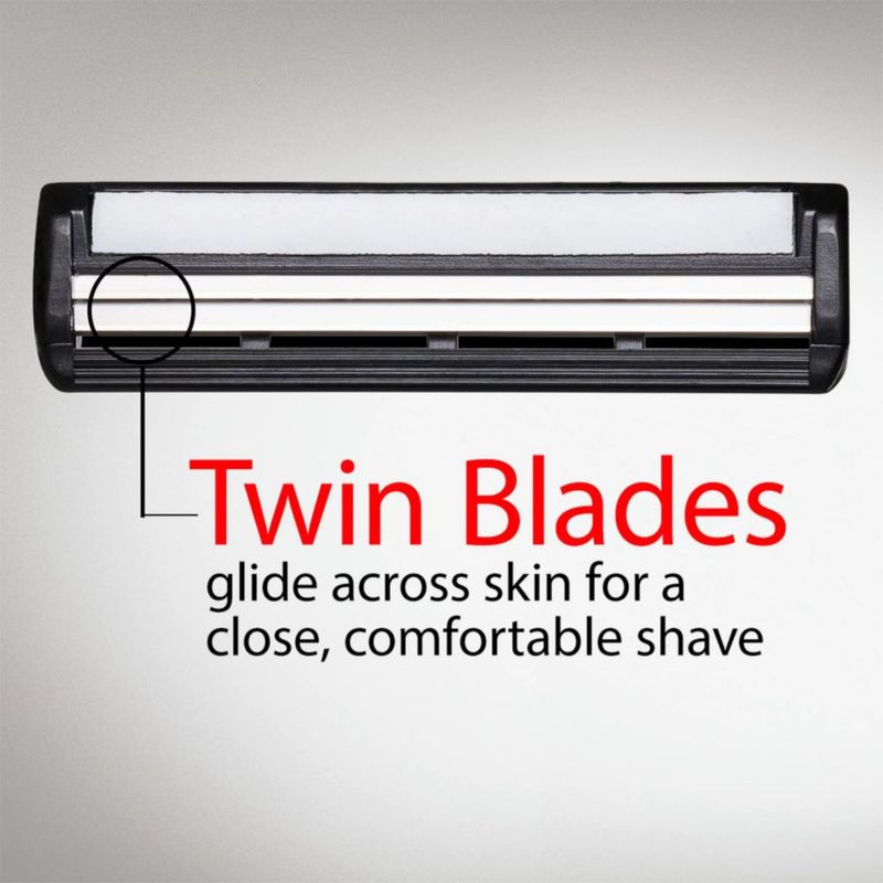 Cartuchos Gillette TRAC II Plus — 50 unidades