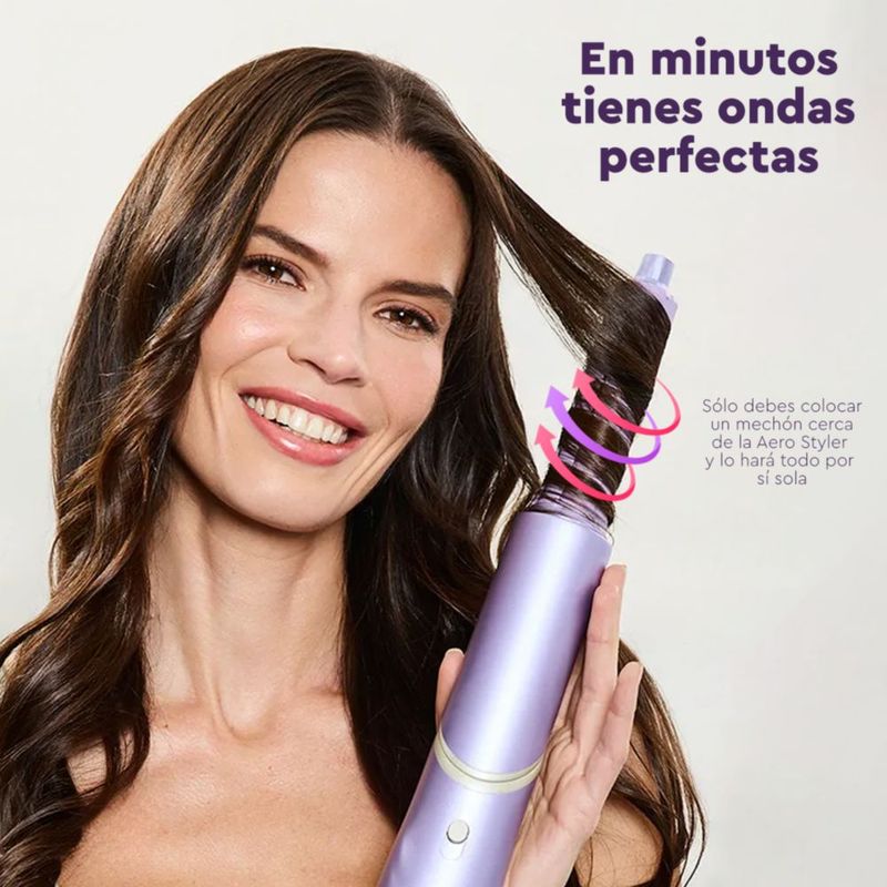 SUTRA® Aero Styler Rose Gold 5 en 1 | Secador, Cepillo, Rizador y Estilizador