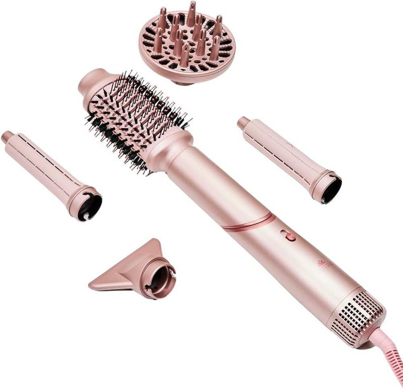 SUTRA® Aero Styler Rose Gold 5 en 1 | Secador, Cepillo, Rizador y Estilizador