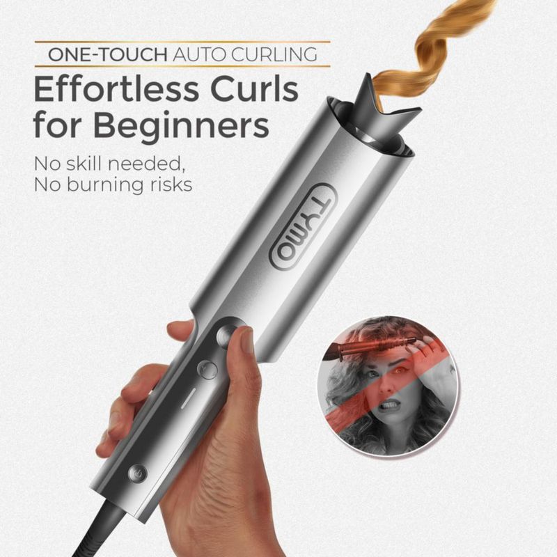 Rizador automático TYMO CurlPro Plus de cerámica de 1"