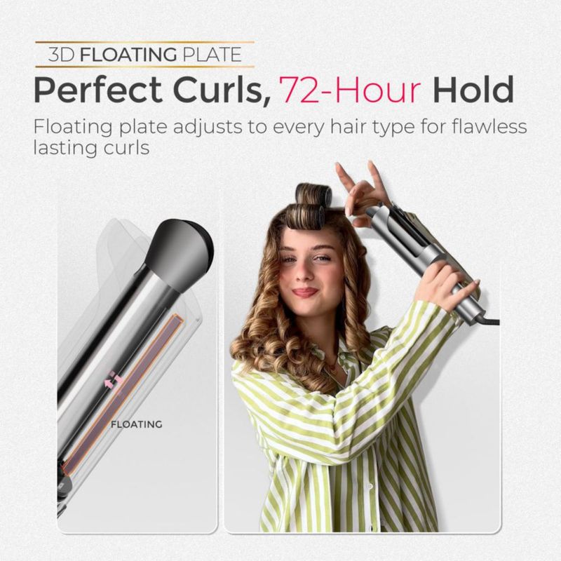 Rizador automático TYMO CurlPro Plus de cerámica de 1"