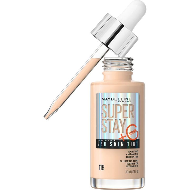 Tinte para piel Foundation Maybelline Super Stay 118 ml con vitamina C