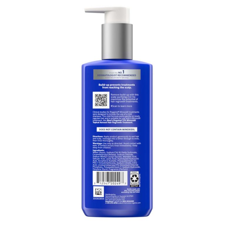 Shampoo y acondicionador Rogaine Pre-Crecimiento 248 ml Triple Ácido