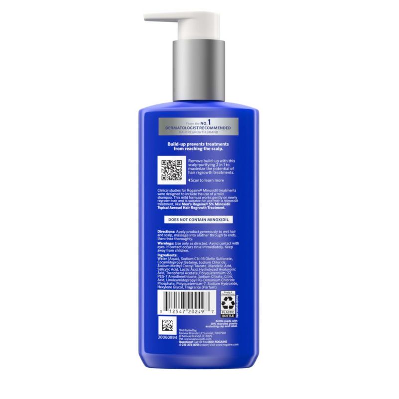 Shampoo y acondicionador Rogaine Pre-Crecimiento 248 ml Triple Ácido
