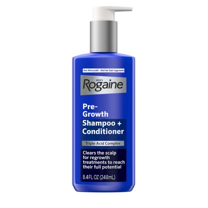 Shampoo y acondicionador Rogaine Pre-Crecimiento 248 ml Triple Ácido