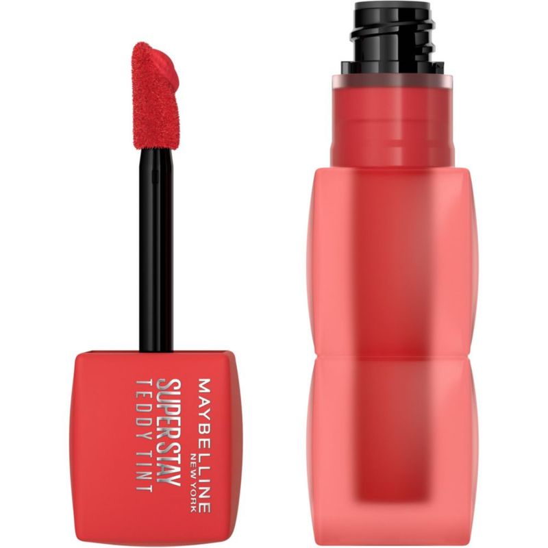 Lip Tint Maybelline Super Stay Teddy Matte 12HR Coquettish