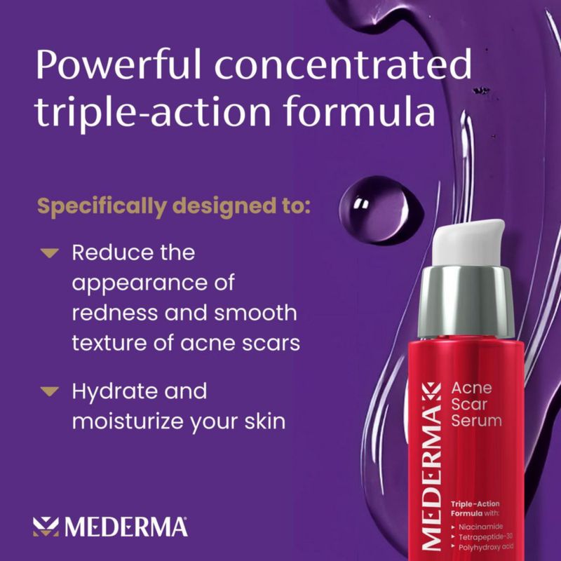 Serum Mederma Triple Acción para Cicatrices de Acné 30 ml