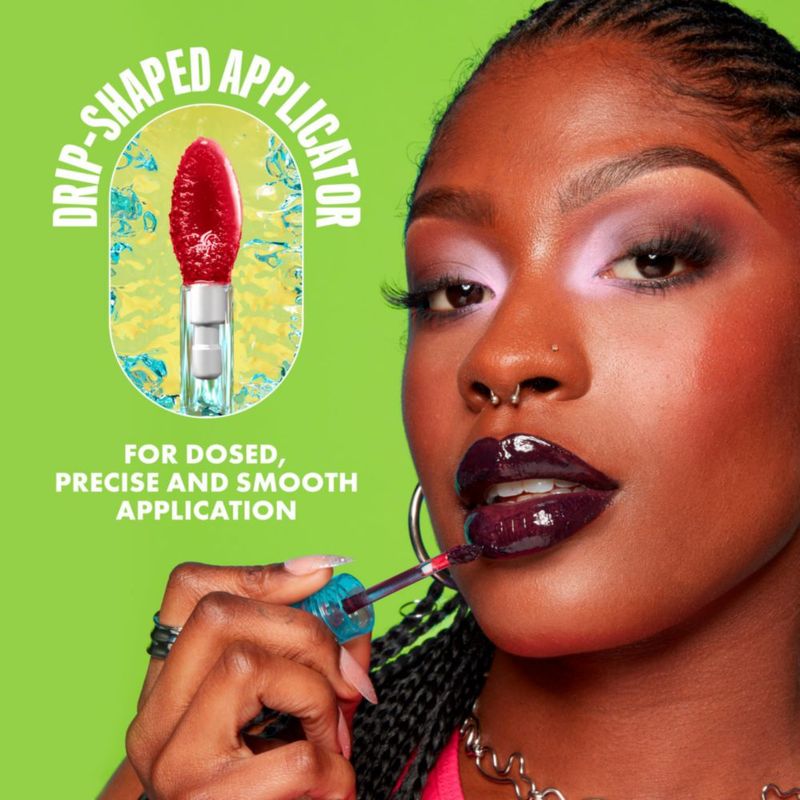 Brillo labial NYX Lip IV Hydrating Stain 12HR rosa