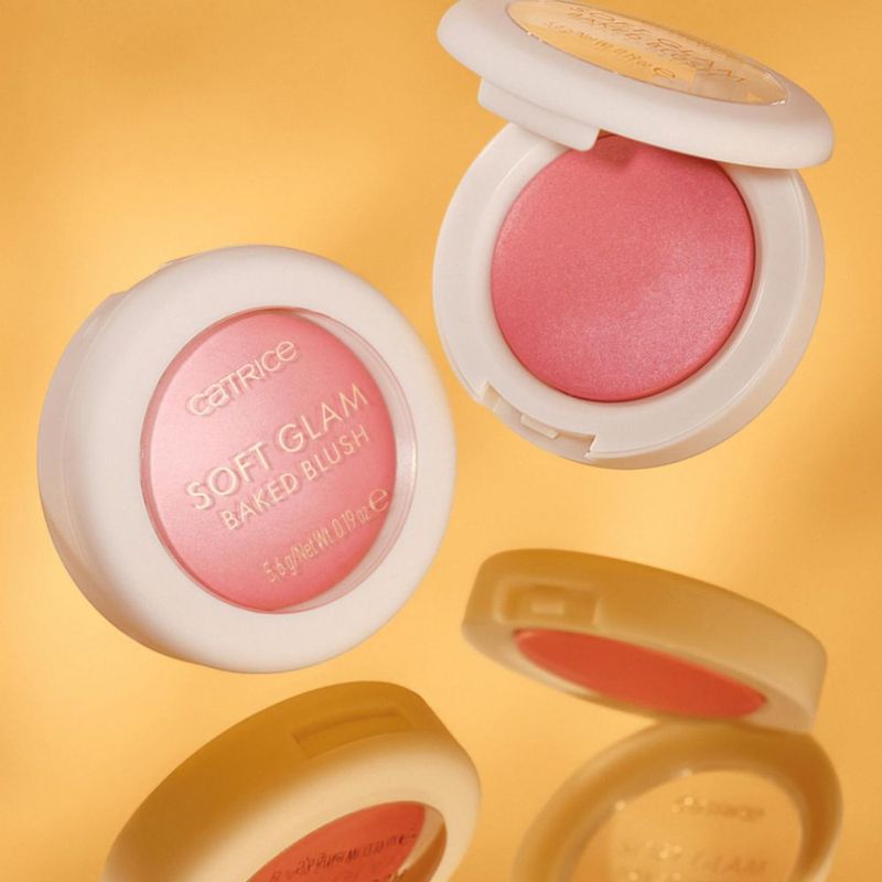 Rubor Catrice Soft Glam Baked 010 On Cloud Pink Vegano