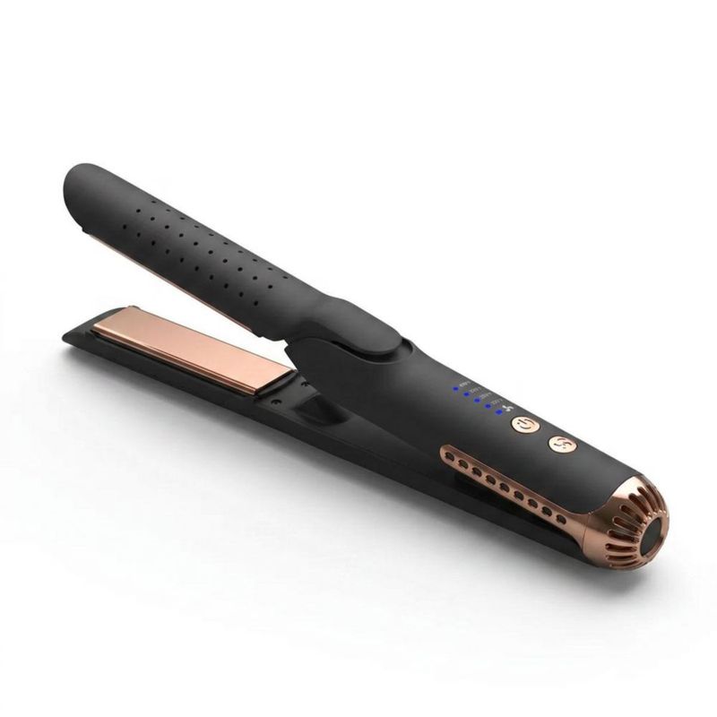 Alaciadora De Titanio Karma Beauty Breeze Air Styler 2 En 1