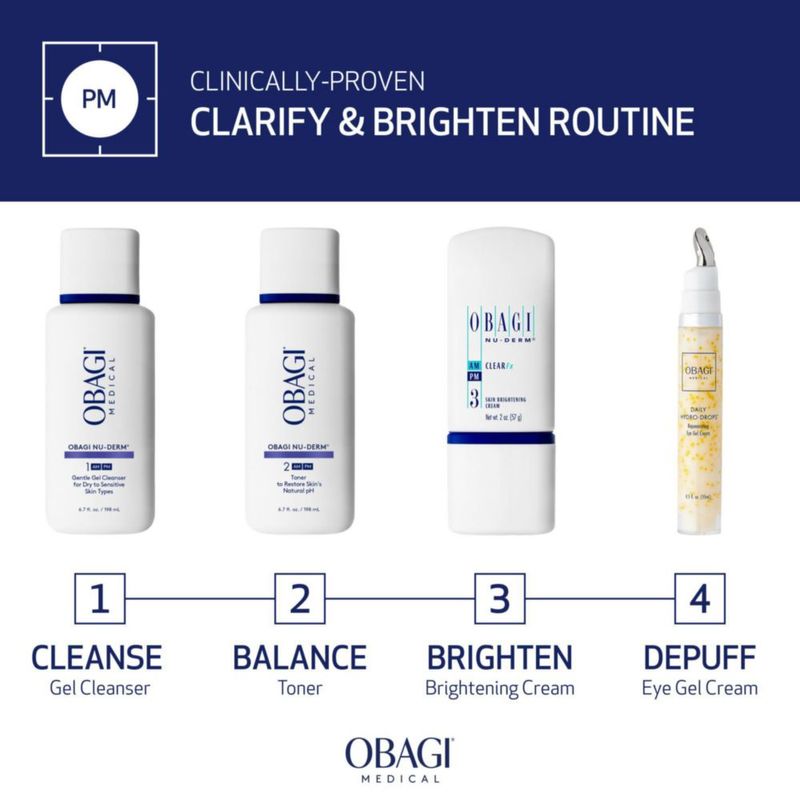 Crema aclarante para la piel Obagi Medical Nu-Derm Clear Fx 2 x 57 g