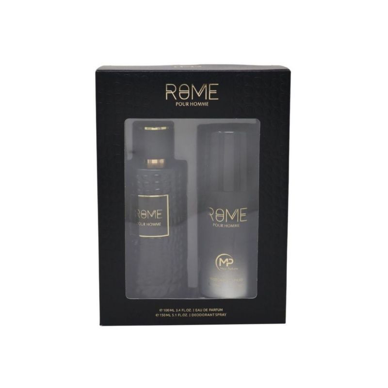 SET BHARARA MAST PERFUME ROME 2 PZ PARA HOMBRE