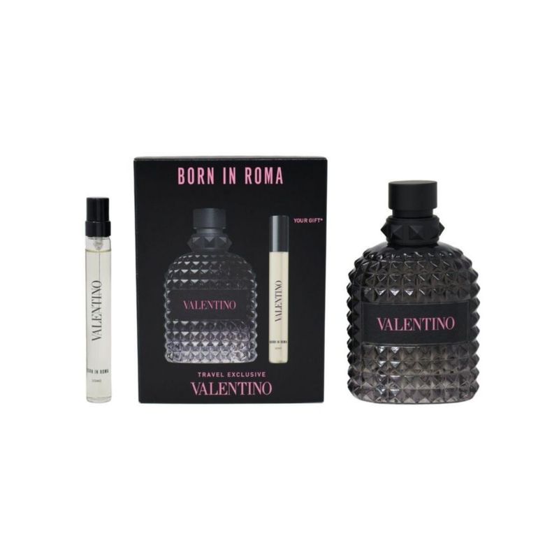 SET VALENTINO UOMO - BORN IN ROMA 2 PZ PARA HOMBRE