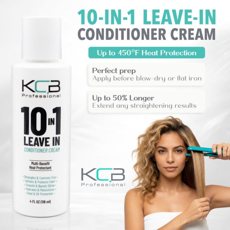 Crema acondicionadora sin enjuague KCB PROFESSIONAL 10 en 1 118 ml