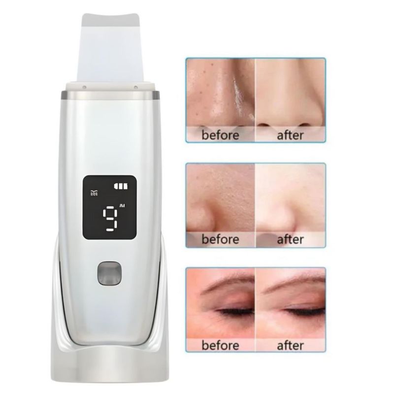 Skin Scrubber con accesorios y agua de rosas