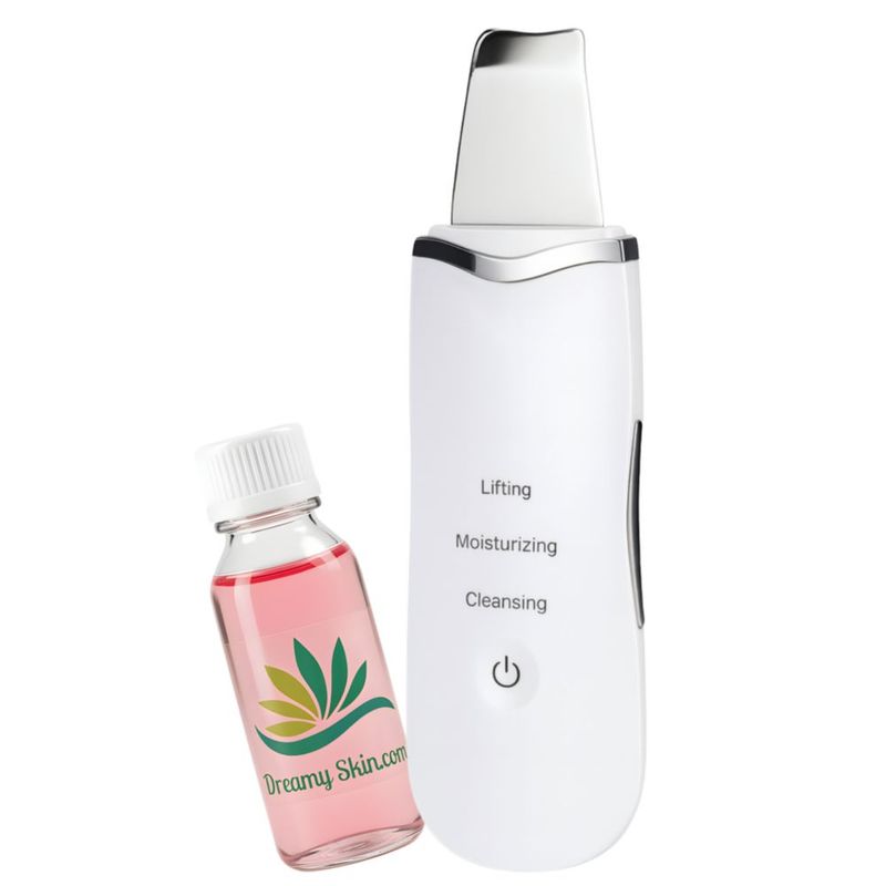 Skin Scrubber Blanco con agua de rosas 10ml