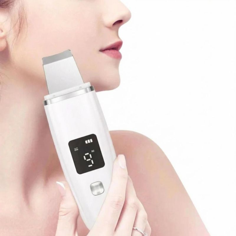 Skin Scrubber recargable con accesorios