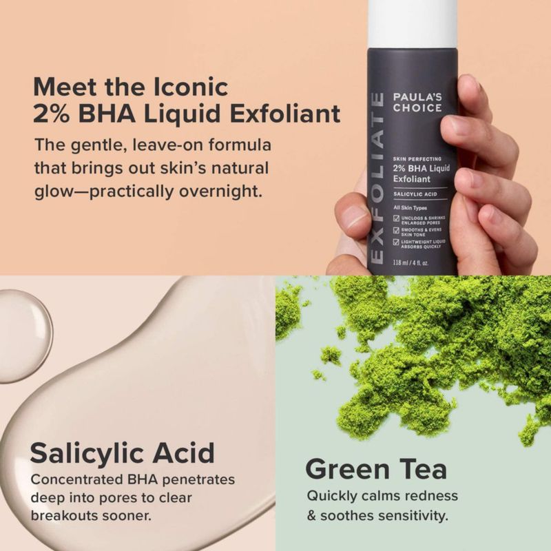 Exfoliante facial Paula's Choice SKIN PERFECTING 2% BHA Liquid