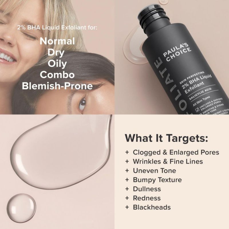 Exfoliante facial Paula's Choice SKIN PERFECTING 2% BHA Liquid