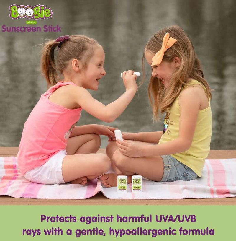 Protector solar en barra Boogie SPF 50 para niños mineral 14 g