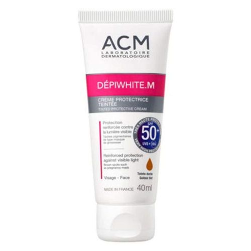Crema ACM DEPIWHITE M con color SPF 50+ 40 ml