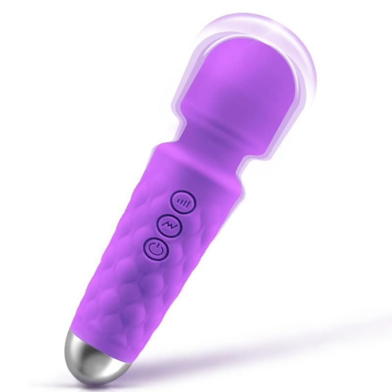 Masajeador LUMIO Mini de viaje 9 velocidades 19 modos USB