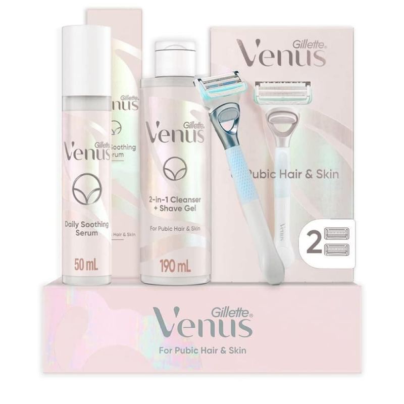 Kit de afeitado Gillette Venus para mujer con 1 asa y 2 recambios