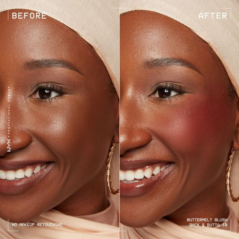 Colorete en polvo NYX PROFESSIONAL MAKEUP Buttermelt Back And Butta